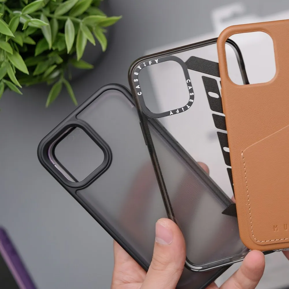 iPhone 14 Deri Cüzdan Kılıf · Taba