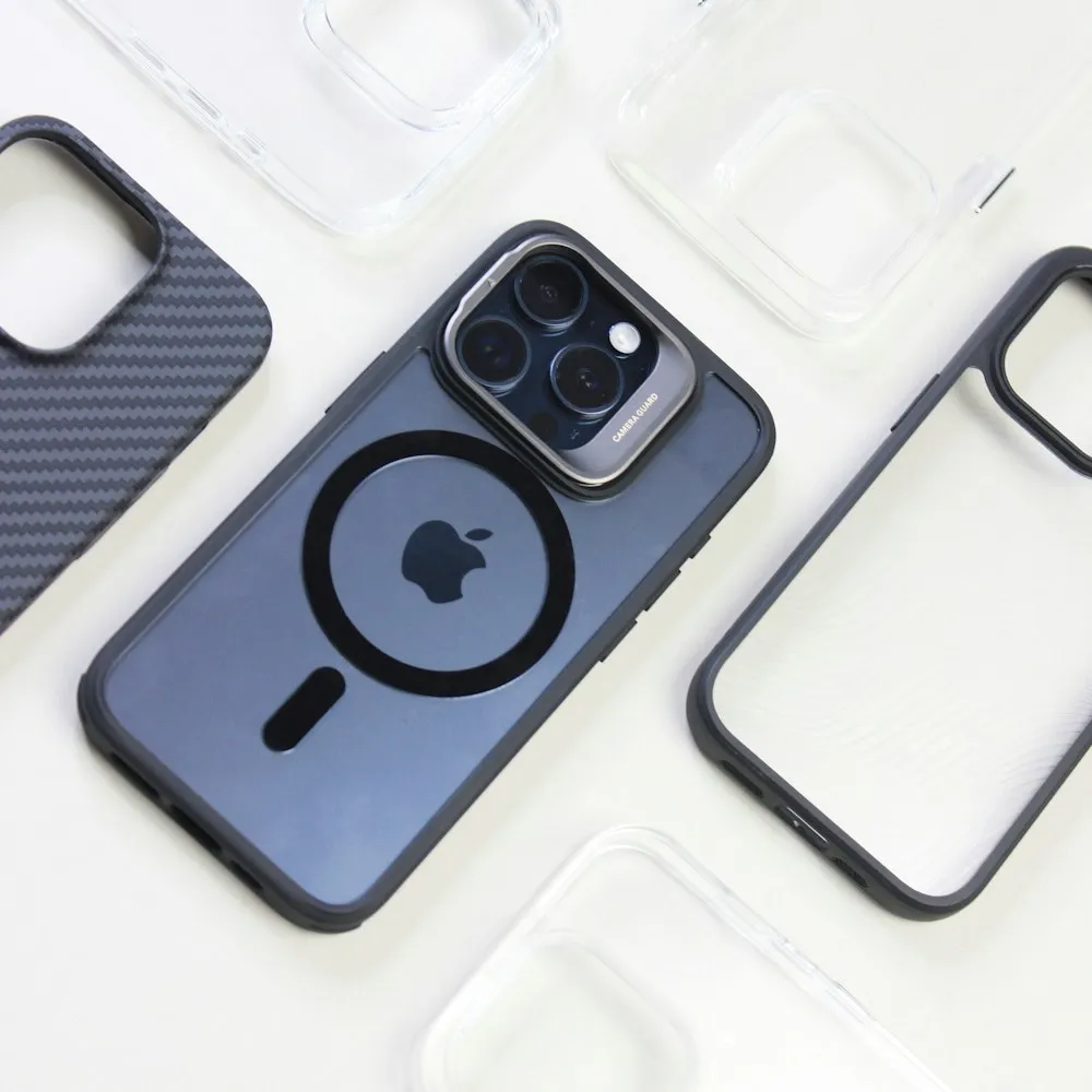 iPhone 15 Pro Şeffaf MagSafe Kılıf